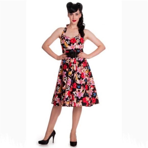 Hell Bunny Dresses & Skirts - Hell Bunny Hawaii 50's Rockabilly Dress